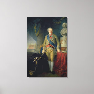 Impressão Em Tela Retrato do Conde Alexander Kurakin , 1802