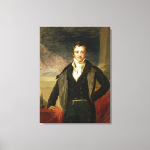Impressão Em Tela Retrato do senhor Humphry Davy