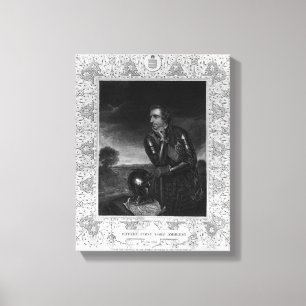 Impressão Em Tela Retrato do senhor Jeffrey Amherst
