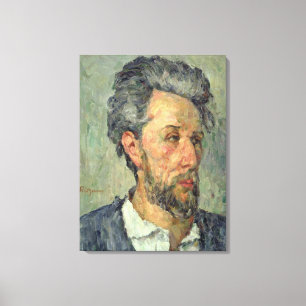 Impressão Em Tela Retrato do vencedor Chocquet, 1876-77