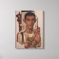 Retrato fayum de Amônio, de Antinoe