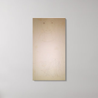 Impressão Em Tela Retrato feminino