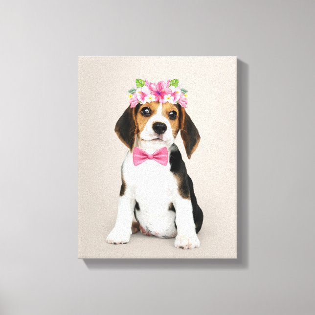 Impressão Em Tela Retrato personalizado de animais de estimação com  (Frente)