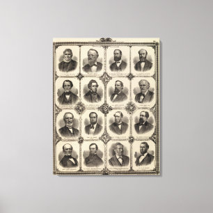 Impressão Em Tela Retratos POR EXEMPLO do oleiro, Delano T Smith