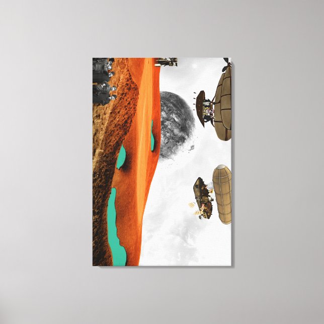 Impressão Em Tela Reunião da cimeira (Frente)