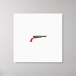 Impressão Em Tela revólver do colt Walker