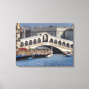 Impressão Em Tela Rialto Bridge Veneza Itália