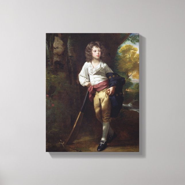 Impressão Em Tela Richard Heber, 1782 (petróleo na canvas) (Frente)