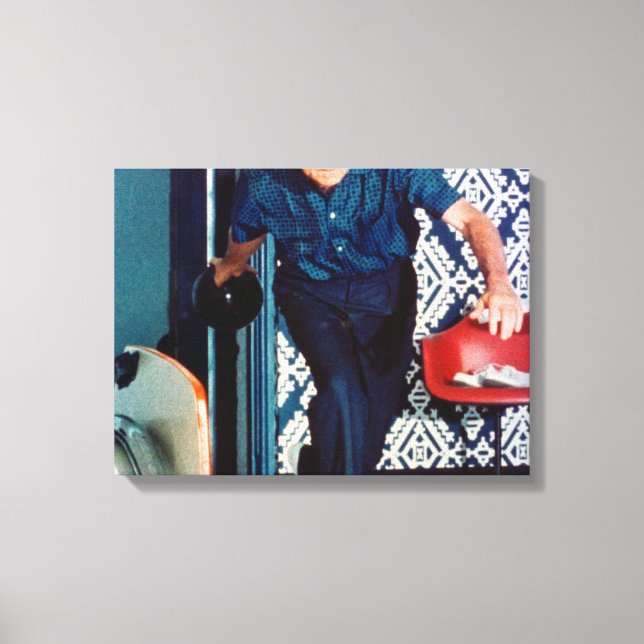 Impressão Em Tela Richard Nixon Boliche (Frente)