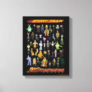 Impressão Em Tela RICK E MORTY™   Comboio