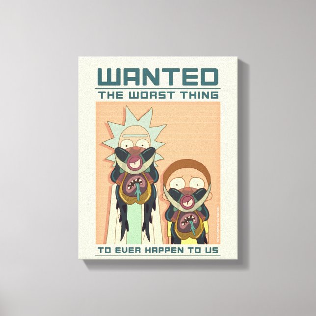 Impressão Em Tela RICK E MORTY™ | Glorzo Poster (Frente)