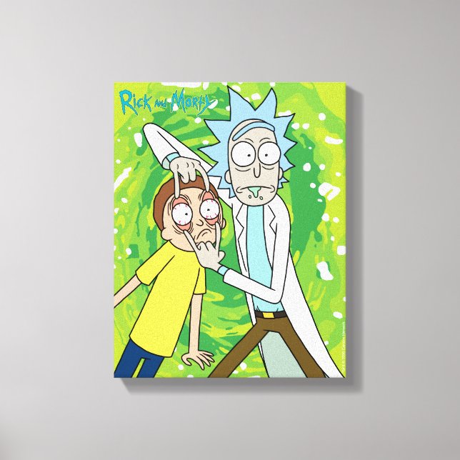Impressão Em Tela RICK E MORTY™ | Veja Isso (Frente)