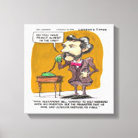 Rick Londres Engraçado Alexander Bell Telefone Peg