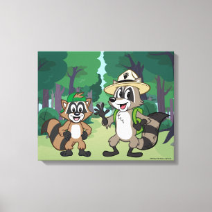 Impressão Em Tela Rick Ranger   Ranger Rick & Ricky