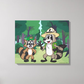 Impressão Em Tela Rick Ranger | Ranger Rick & Ricky