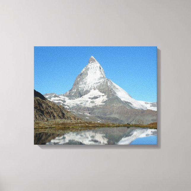 Impressão Em Tela Riffelsee e Matterhorn (Frente)