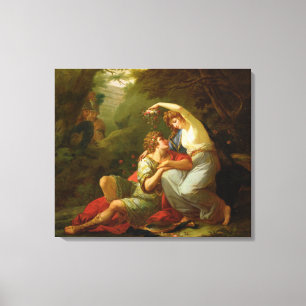 Impressão Em Tela Rinaldo e Armida, 1771 (óleo na canvas)