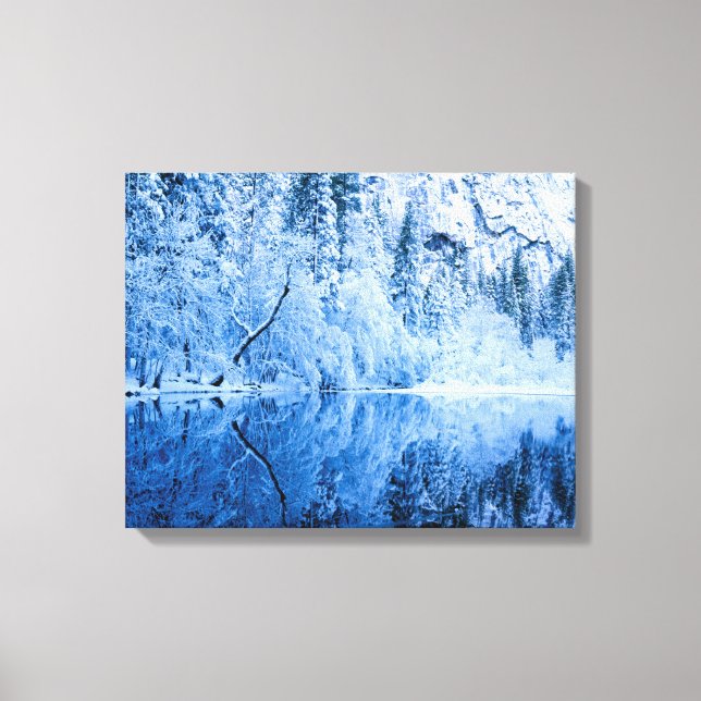 Impressão Em Tela Rio Merced | Parque Nacional de Yosemite, CA (Frente)