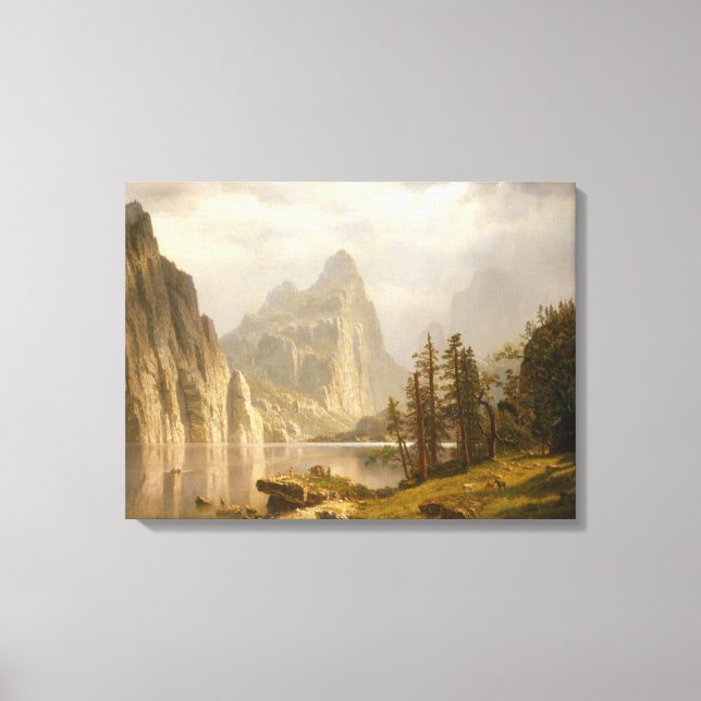 Impressão Em Tela Rio Merced, Vale de Yosemite (Frente)