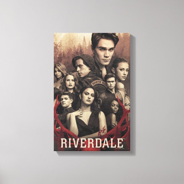 Impressão Em Tela Riverdale Deer Skull Poster (Frente)