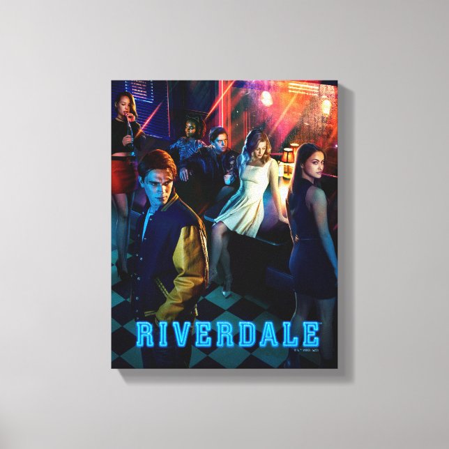 Impressão Em Tela Riverdale Dentro Pop do Diner Poster (Frente)