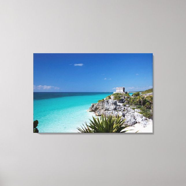 Impressão Em Tela Riviera Maya (Frente)