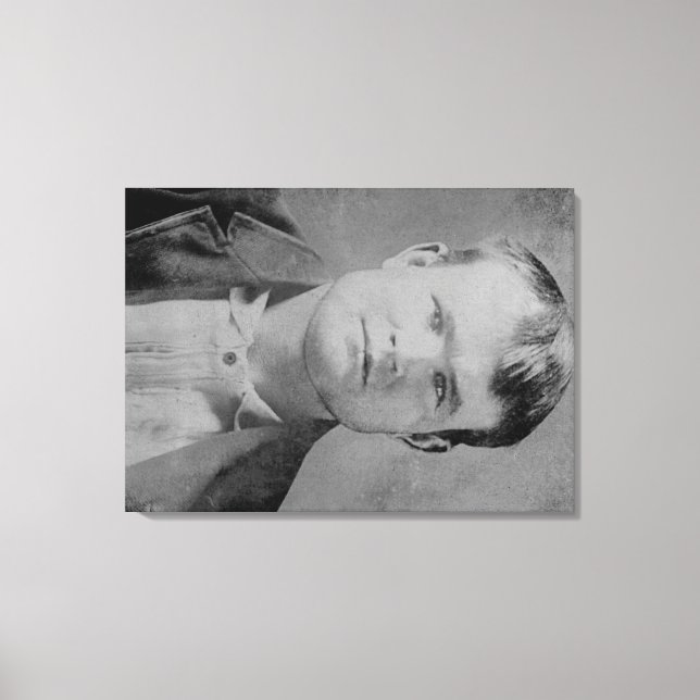 Impressão Em Tela Robert LeRoy Parker "Butch Cassidy" Retrato (Frente)