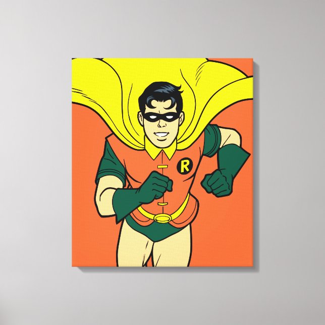 Impressão Em Tela Robin Running (Frente)