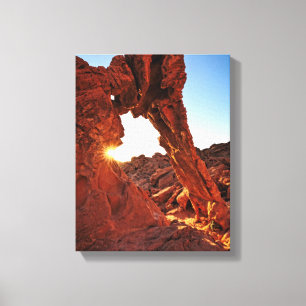 Impressão Em Tela Rocha do elefante no vale do fogo