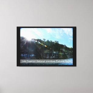 Impressão Em Tela Rochas/Canvas Picadas