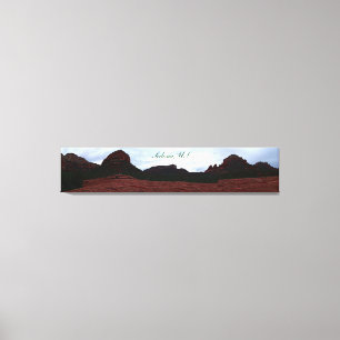 Impressão Em Tela Rochas Vermelhas Naturais de Sedona