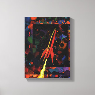 Impressão Em Tela Rocket nº 52