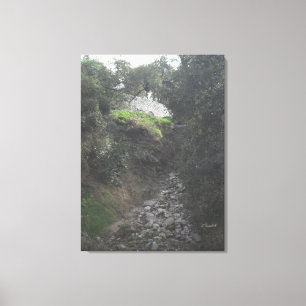 Impressão Em Tela Rocky Hill no Lower Arroyo Seco Nature Trail