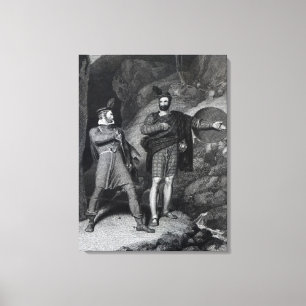 Impressão Em Tela Roderick Dhu e um confrade