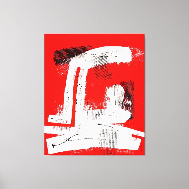 Impressão Em Tela Rojo #102 (Frente)