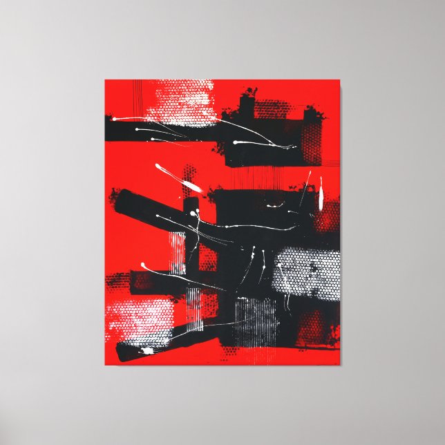 Impressão Em Tela Rojo #103 (Frente)