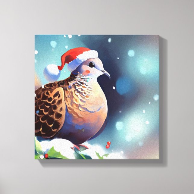 Impressão Em Tela Rola de Natal 2 (Frente)