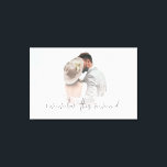 Impressão Em Tela Romântico Lembre-se deste Momento Foto Recém-casad<br><div class="desc">Romântico Lembre-se deste Momento Foto Recém-casados. Simplesmente substitua a foto de amostra pela sua própria favorita de orientação paisagem e de alta resolução. Dizer romântico Lembre-se deste Momento está em um elegante roteiro definido na parte inferior. Você pode alterar a cor deste texto se necessário para melhor se adequar à...</div>