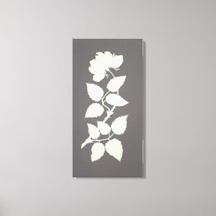 Impressão Em Tela Rosa