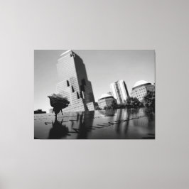 Impressão Em Tela Rosa branca da memória