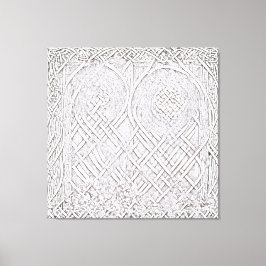 Impressão Em Tela Rosa Celta A