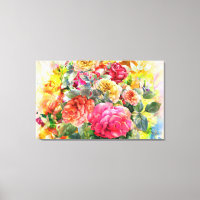Rosa Orchid Floral Connection Wall Art