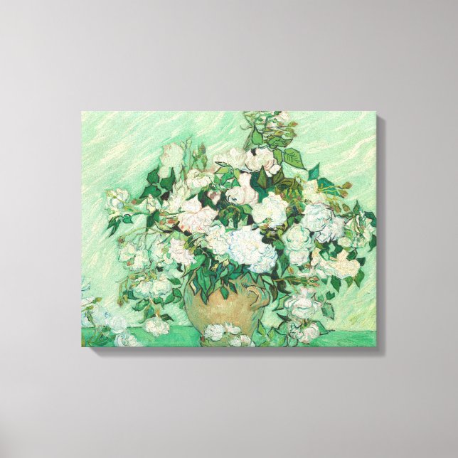 Impressão Em Tela Rosas - Buquê das flores (Frente)