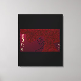 Impressão Em Tela Rose-Haired Beauty 