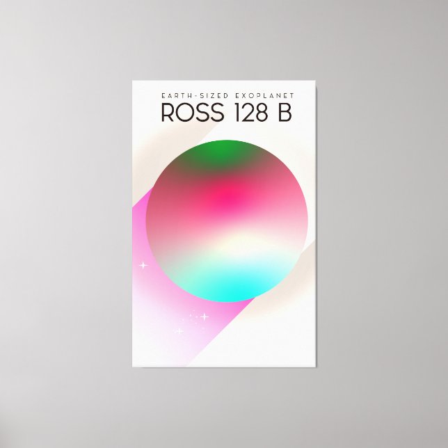 Impressão Em Tela Ross 128B poster de ficção científica (Frente)