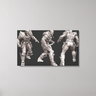 Impressão Em Tela Rotação alternativa de Deathstroke