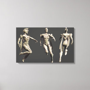 Impressão Em Tela Rotação alternativa de Frost do assassino