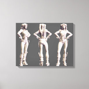 Impressão Em Tela Rotação alternativa de Harley Quinn