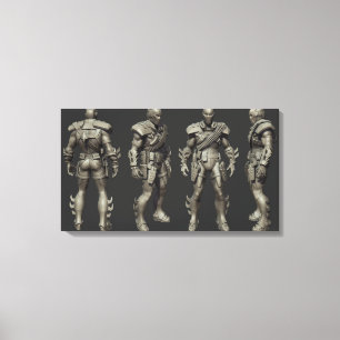 Impressão Em Tela Rotação de Deathstroke