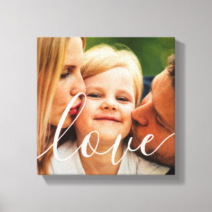 Impressão Em Tela Roteiro de Foto de Família Amor